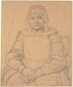Retrato de la madre del artista de Christen Købke