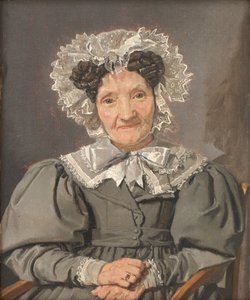 Retrato de Johanne Pløyen, nacida Bachmann de Christen Købke