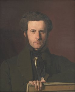 Retrato del artista decorativo G.C. Hilker
