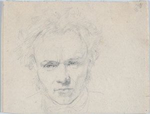Retrato del escultor Hermann Ernst Freund de Christen Købke