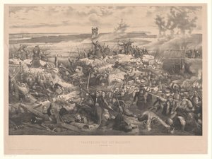 Batalla de Malachov Conquista de los Malakoff. 8 de septiembre de 1855 (título sobre objeto) de Christiaan Bos