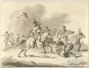 Jinetes que huyen de Christiaan Josi