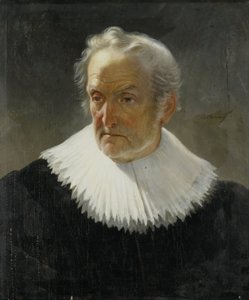 Un anciano vestido del siglo XVII de Christiaan Julius Lodewijk Portman