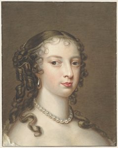 Retrato de una mujer de Christiaan Kramm