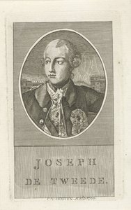 Retrato de José II, emperador alemán de Christiaan van Houten