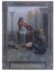 Cleopatra, escena de 