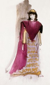 Traje de Jocaste en "La máquina infernal" de Jean Cocteau