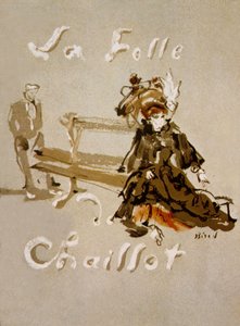 Portada de "La folle de Chaillot", obra de Jean Giraudoux