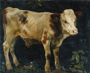 Un ternero, 1876