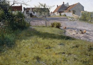 Una granja en Gretz de Christian Eriksen Skredsvig