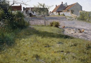 Una granja en Gretz de Christian Eriksen Skredsvig