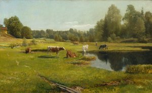 Mañana de verano, Stabekk de Christian Eriksen Skredsvig