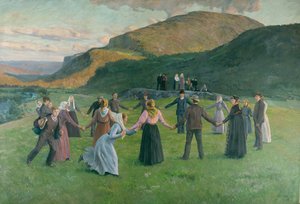 Fiesta de la Juventud en Eggedal de Christian Eriksen Skredsvig