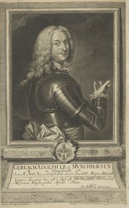 Retrato de Gerlach Adolph von Münchhausen, 1688-1770, 1738