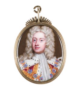 Jorge II, rey de Inglaterra y Escocia de Christian Friedrich Zincke