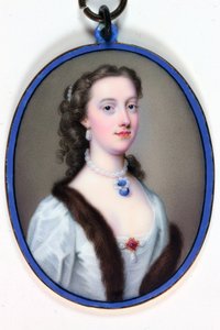Lady Margaret Cavendish-Holles-Harley, Duquesa de Portland de Christian Friedrich Zincke