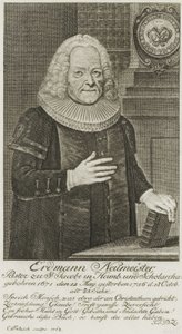 PPN663946751 Erdmann Neumeister, párroco de San Jacobi en Hamburgo y Scholarcha. (1763)