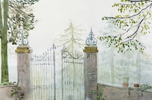 Puertas en la niebla, 2009 (acuarela)
