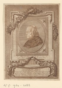 Retrato de Johann Baptist Amos de Christian Georg Schütz (I)