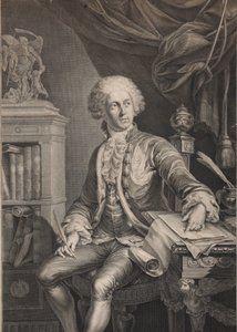 Retrato del príncipe Alexander Michaylovich Belosselsky-Belozersky 1752-1809, último cuarto del siglo XVIII de Christian Gottlieb Schultze