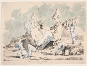 "Pierrot y su familia" de Christian Holm
