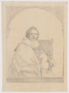 Estudio para el retrato de un hombre en un sillón, de la Collection d