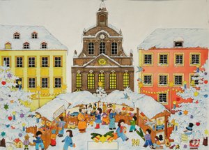 Mercado de Navidad, 2001 de Christian Kaempf