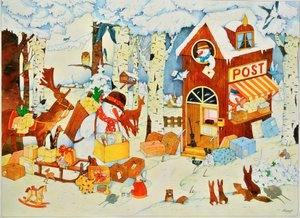 Oficina de correos-Navidad, 2001 de Christian Kaempf