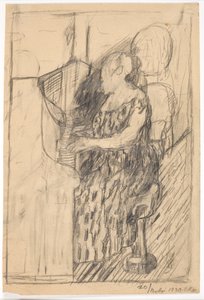 Mujer al piano de Christian Kongstad Petersen