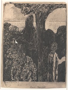Visita a su tía, Miss Betsey Trootwood, Dover de Christian Kongstad Petersen