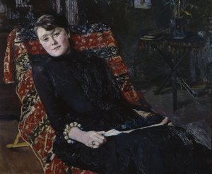 la actriz constanza marrón de Christian Krohg