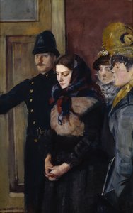 Albertine (Boceto) de Christian Krohg