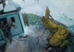 Todos los hombres en cubierta de Christian Krohg