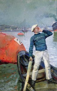 Ir recogiendo de Christian Krohg