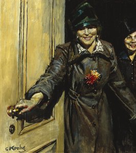 Allá vamos (óleo sobre lienzo)