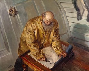 Aguas turbias (óleo sobre lienzo)