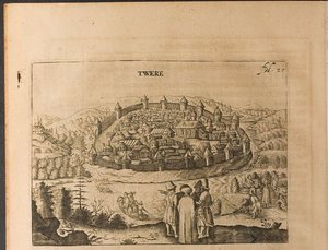 Ilustración de Tver de Viajes al Gran Duque de Moscovia y al Rey de Persia por Adam Oleari
