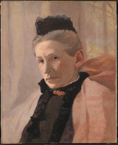 Frederikke von Scholten, nacida Arendrup, la suegra del artista de Christian Mourier Petersen