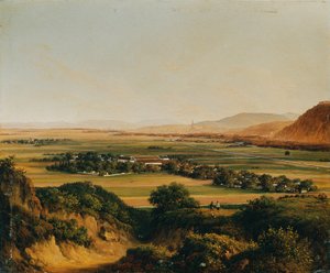 Vista lejana de Viena desde Bisamberg de Christian Plattensteiner
