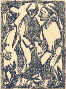 Deliberación, 1913 de Christian Rohlfs