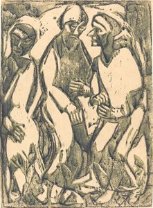 Deliberación, 1913 de Christian Rohlfs