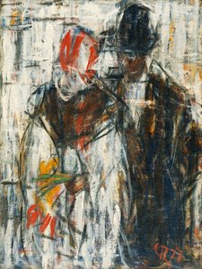 Hombre y Mujer de Christian Rohlfs