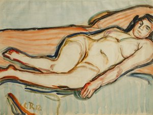 Desnudo reclinado