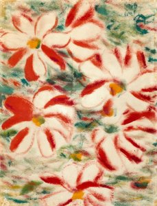 Flores rojas de Christian Rohlfs