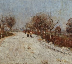 El camino a Gelmeroda, 1893 de Christian Rohlfs
