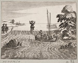 Ilustración de Adam Olearius, “Persianischer Rosenthal von einem Sinnreichen Poeten Schich Saadi […]”, Schleswig 1660