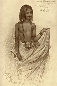 Chica Bishari, Asuán, Egipto, 1898