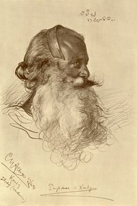 Lavandero cingalés, Kandy, Ceilán de Christian Wilhelm Allers