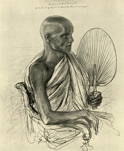 Watta Raka Anunayaka Farunansa, sacerdote budista principal, Ceilán, 1898