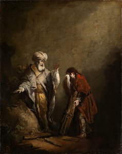 El sacrificio de Abraham de Christian Wilhelm Ernst Dietrich